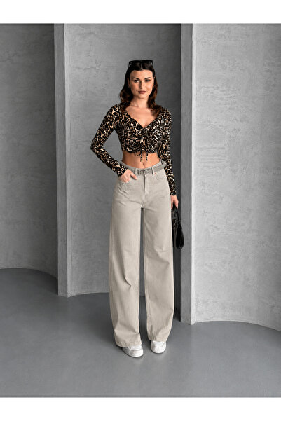 Safari Women's Widel Leg Wide Leg Palazzo Jean 100% Cotton