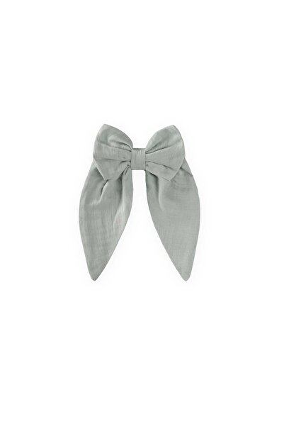 Cigit Muslin Elastic Long Bow Buckle Mint Green