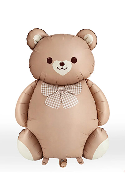 pratikpastacılık Retro Bear Foil Balloon Retro Teddy Bear Large Bear Balloon ...