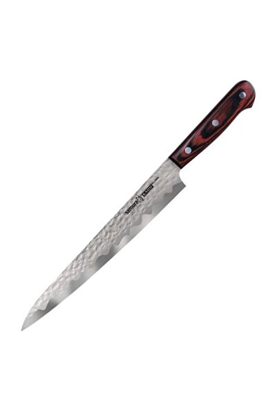 Samura Cutit de bucatarie, Samura, Otel/Lemn, 240 mm, Argintiu/Maro