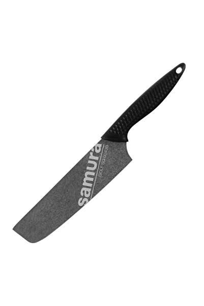 Samura Cutit nakiri Golf stonewash 167mm.