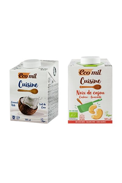 Ecomil Cuisine Βιολογικές Κρέμες Λαχανικών για Μαγειρική – Κάσιους & Καρύδα, ...