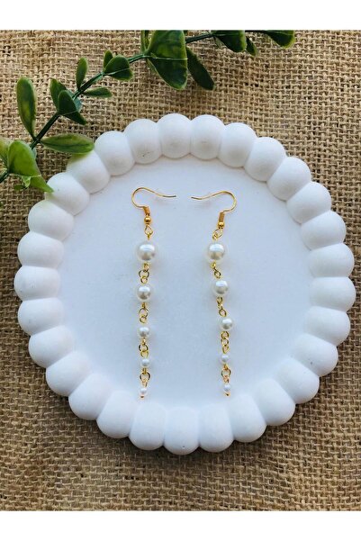 Luba The Mallorcan Pearl Earring with Dangle 6 cm