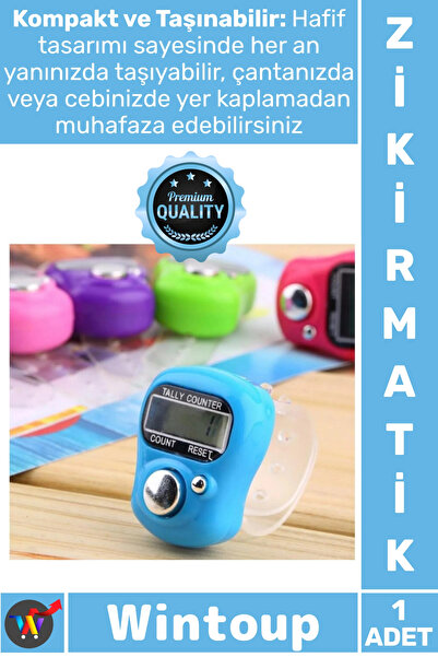 Wintoup # Zikirmatik Digital Finger Zikirmatik 99999 Contor de economisire a ...