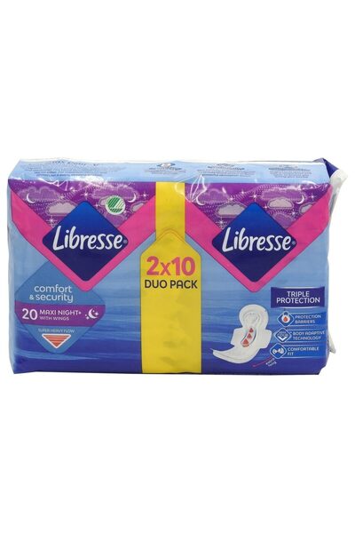 Libresse Absorbante, Libresse, 20 buc Maxi Goodnight Wings
