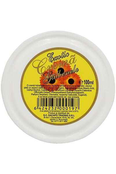 Exotic Crema, 100 ml , Hidratanta Ten si Maini Galbenele