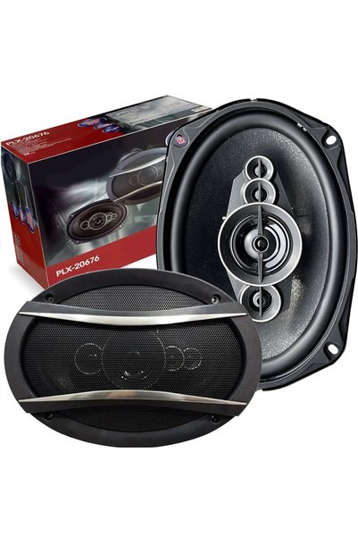 Poke Oval Oto Hoparlör Koaksiyel 1000w Kapaklı 2 Adet PLX-20676