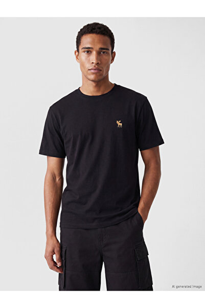 LC Waikiki I Zero Roba Collar Embroidered Men's T-Shirt from Freezen Store