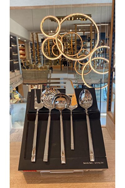 ŞİRİN VALENT HOME Hi̇sar Florida 5-Piece Serving Set