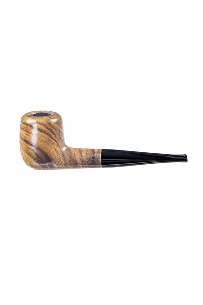Falconetti 9 mm. Kahverengi Sandalwood Düz Sap Ahşap Pipo rd90