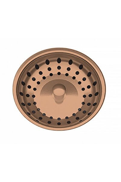 Schock Cristalite Manhattan Copper Βαλβίδα Νεροχύτη με Υπερχείλιση