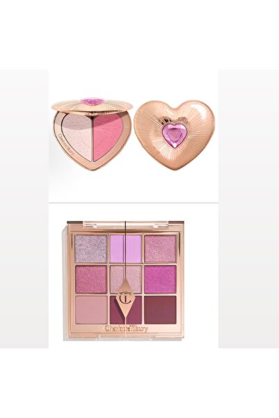 NO BRAND Makeup Set for Eyes and Face Color Pink