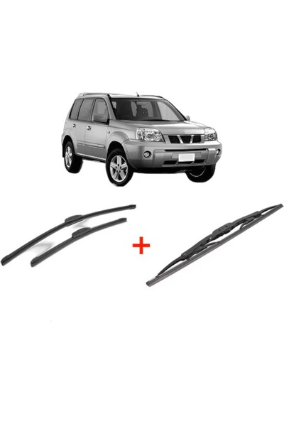 Bosch Set de 3 ștergătoare NISSAN X-TRAIL I (T30) din 2001 - 2013, pentru par...