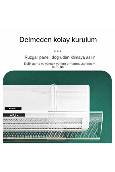 Genel Markalar D. ART and TECH Saydam ayarlanabilir Lüks klima Hava Yönlendir...