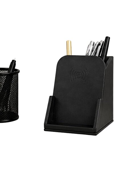 HXD Zoomlion Multifunction Pen Holder with Wireless Charging Station – Deskto...