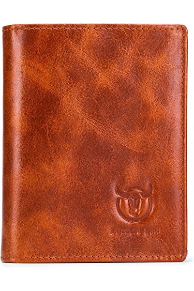 BULLCAPTAIN Large Capacity Genuine Leather Bifold Wallet/ Holder for Men with...