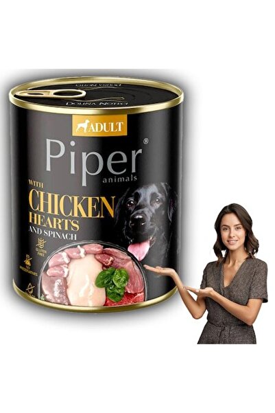 Dolina Noteci Piper Υγρή Τροφή για Ενήλικες, Καρδιές Κοτόπουλου και Καστανό Ρ...