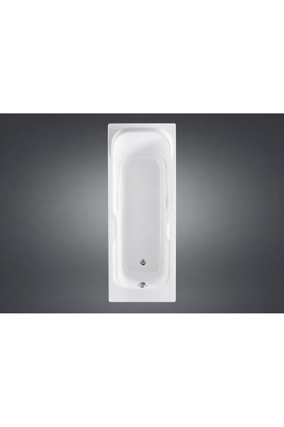 RAK Ceramics RAK-RAMS Rectangle Drop-In Bathtub Set - 160x70x37cm | Premium C...
