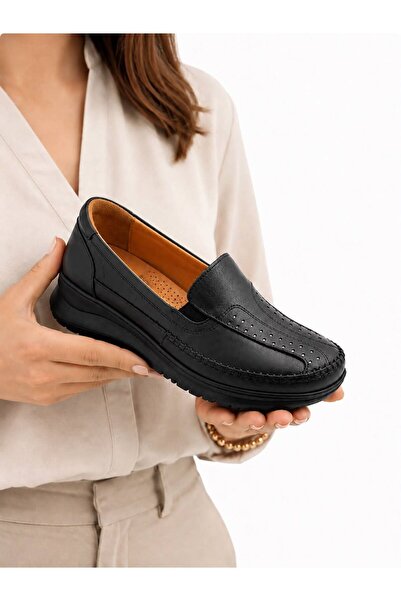 YADE MODA Genuine Leather Full Orthopedic Heel Supported Poly Sole Lightweigh...