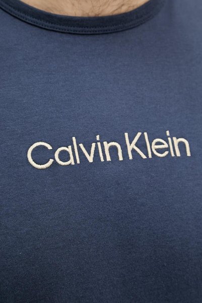 Calvin Klein Erkek Lacivert Cotton Classics T-shirt 000NM2748E