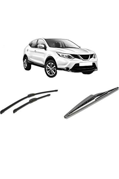 Bosch Σετ 3 υαλοκαθαριστήρων NISSAN QASHQAI II (J11, J11_) από το 2013-2020, ...