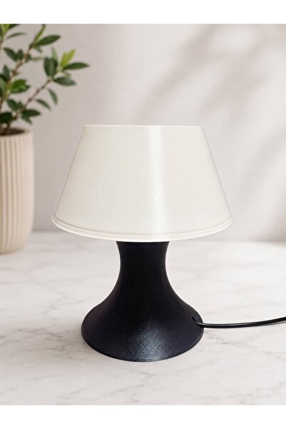 Umut's Decorative Lampshade with On-Off Button, Usb-Powered, Yellow Amber Light