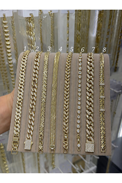 ATELİER GİZEM Xuping kararmaz gold bileklik(Tek adet)