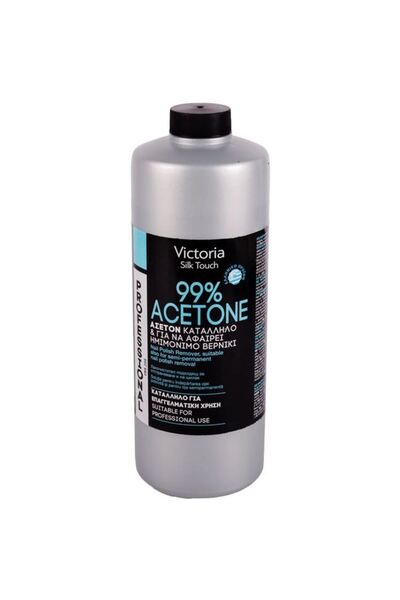 Victoria Acetone for Semi-Permanent Nail Polish - 500 ml