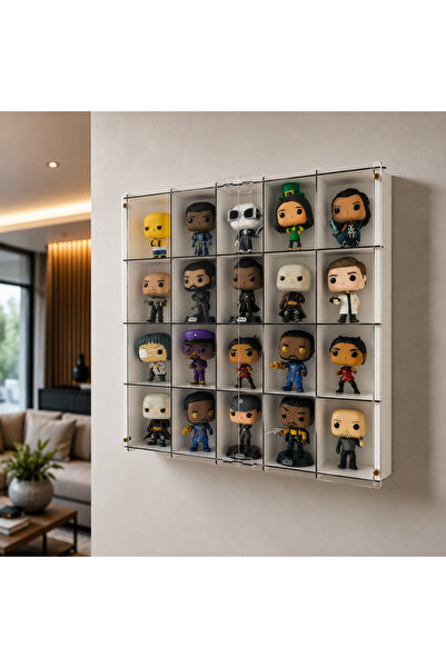 GOOD SIGN Pleksi Kapak Funko Figür Vitrini, Koleksiyon Rafı, Duvar Vitrini,
