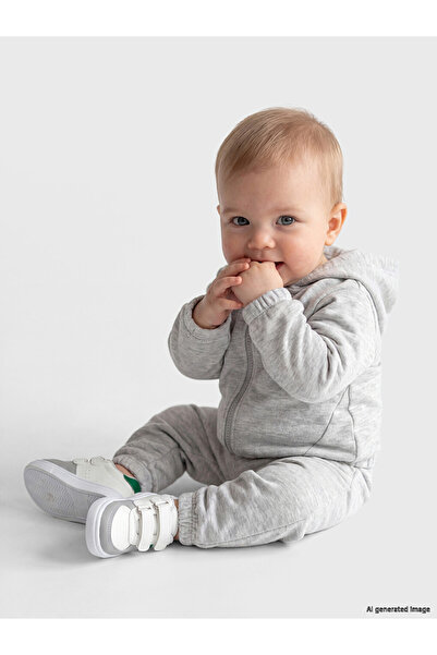 LC Waikiki Hooded Baby Boy Tracksuit Set