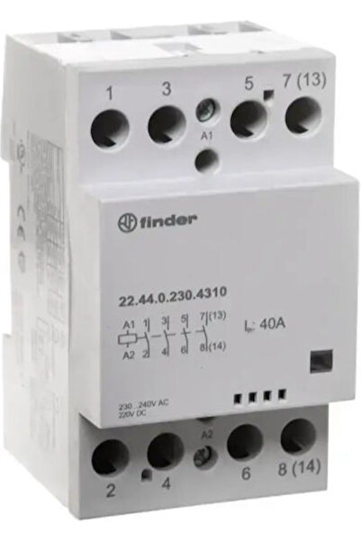 finder Întrerupător cu buton de panou 230V 63A