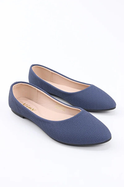VİNY Women's Cushioned Ballet Flats - Lightweight Slip-On Flat Shoes for Ever...
