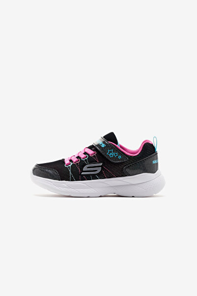 SKECHERS حذاء سناب سبرينتس للأطفال 303518L BKMT باللون الأسود من جاست ستيب