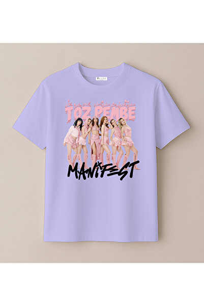 BLITZIST Manifest Tozpembe Tasarım Baskılı Çocuk Tişörtü (4-13 Yaş)