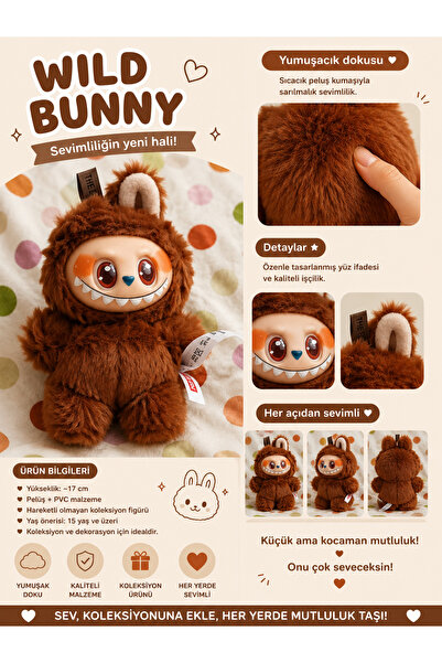 Generic Brand Cute plush toy keychain