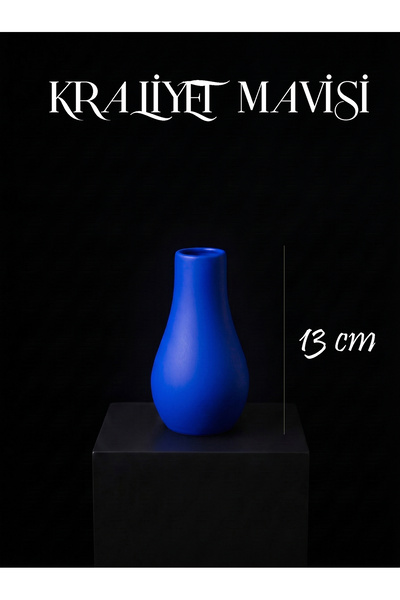 CANSEB Elegance Premium - 13cm Tall - Decorative Dry Flower Vase - Hand-Paint...