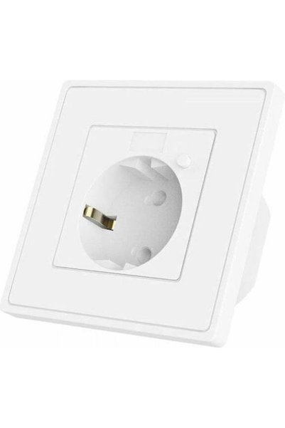 Woox Priză de perete simplă Wi-Fi Albă