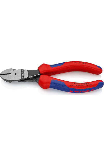 Knipex Clește tăietor lateral unghiular, lungime 160mm, Cod: 74 12 160