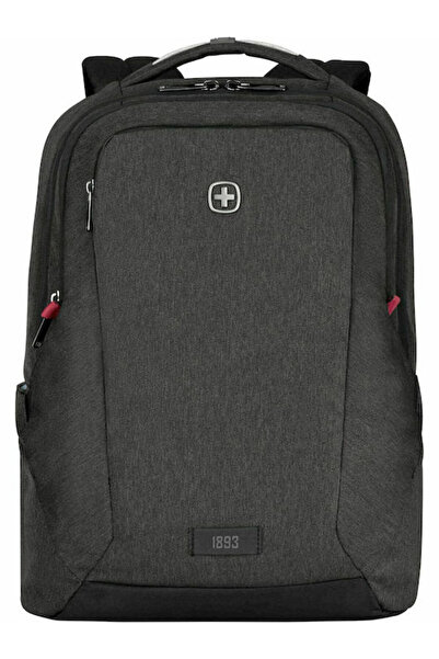 Wenger Rucsac profesional impermeabil MX pentru laptop de 16 inch, negru