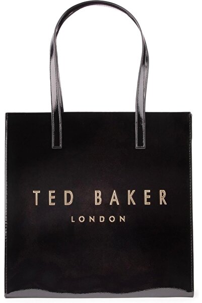 Ted Baker Women's Crinkled Handbag and Wallet, Black