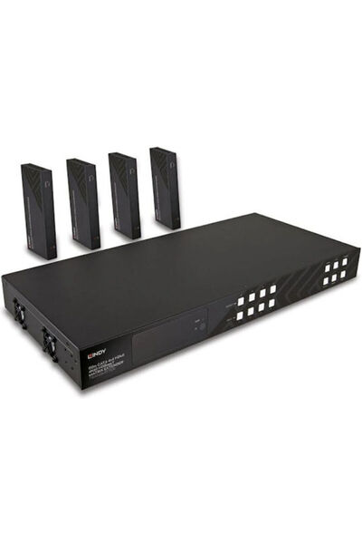 LİNDY Extensor HDMI Adaptor Cat6 HDMI 4K60 Matrice 150m