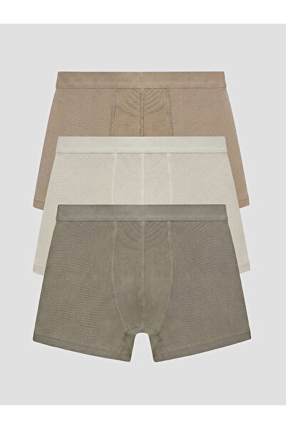 LC Waikiki Peak New Season Cotton Flexible Men's Boxer 3-Pack