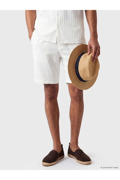 LC Waikiki Nevavm Regular Fit Men's Shorts with Difference