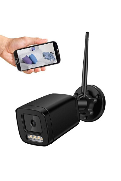 OnShop Camera Exterior WiFi 5MP Full HD, IP66 Waterproof, Detectare Miscare, ...