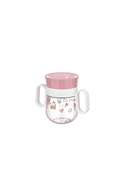 Little Dutch Εκπαιδευτική κούπα με χερούλια Mio 200 ml - Κήπος νεράιδων