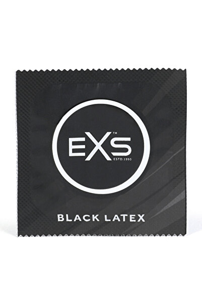 EXS Μαύρα Προφυλακτικά Λάτεξ - 100 Τεμάχια