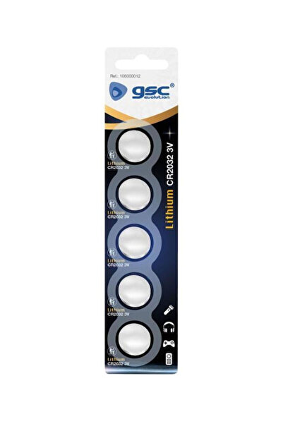 GSC Game World Μπαταρία ρολογιού λιθίου CR2032 3V 5 τεμάχια
