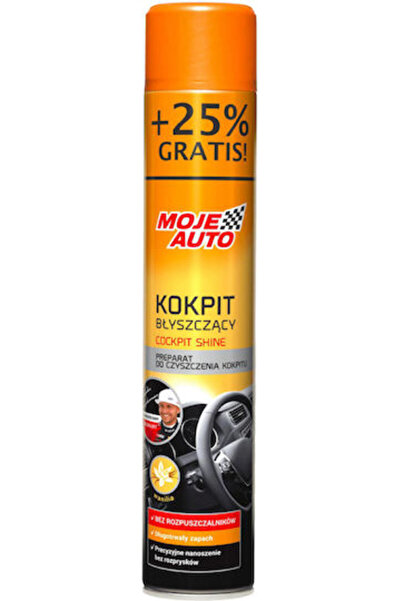 Moje Auto Σπρέι Γυαλίσματος για Ταμπλό Αυτοκινήτου με Άρωμα Βανίλιας 750ml Κω...