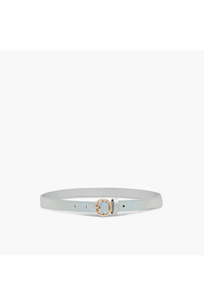 Juniors Belt with Iridescent Detail