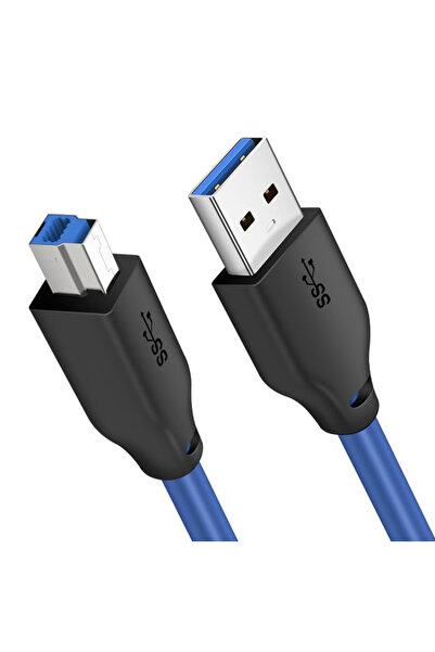 Cabletime καλώδιο USB σε USB Type B CT-C160-U3-AMBM, 5Gbps, 1m, μπλε